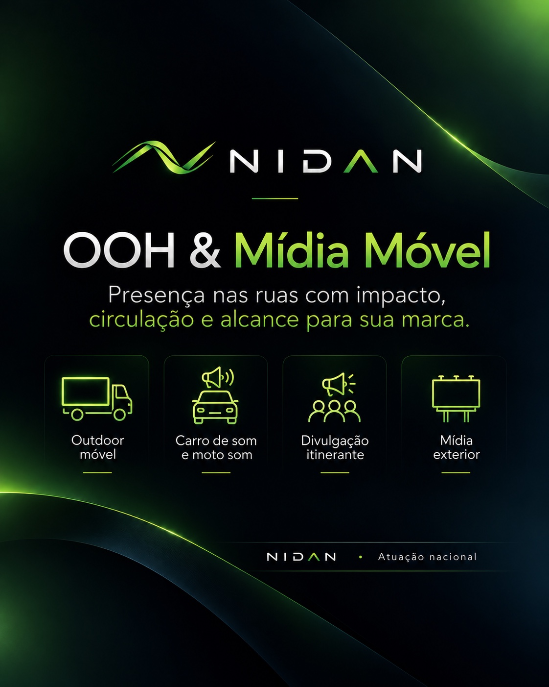 Arte institucional OOH & Mídia Móvel