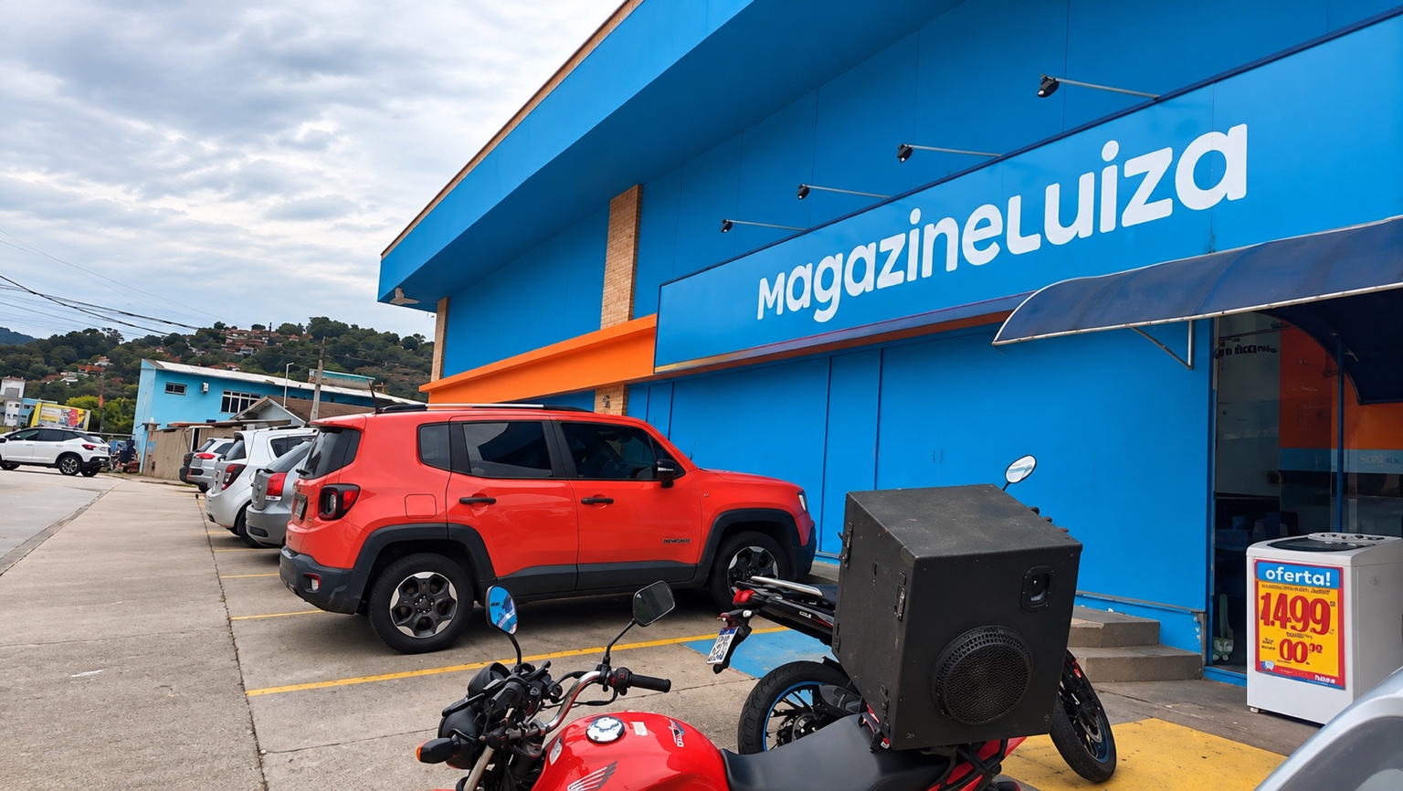 Moto Som — divulgação em loja